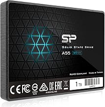 SP 1TB SSD 3D NAND A55 SLC Cache Performance Boost SATA III 2.5" 7mm (0.28") Internal Solid State Drive (SP001TBSS3A55S25)
