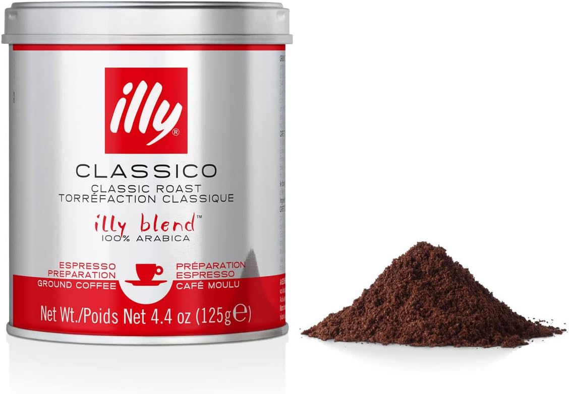 Illy Ground Espresso Coffee Medium Roast