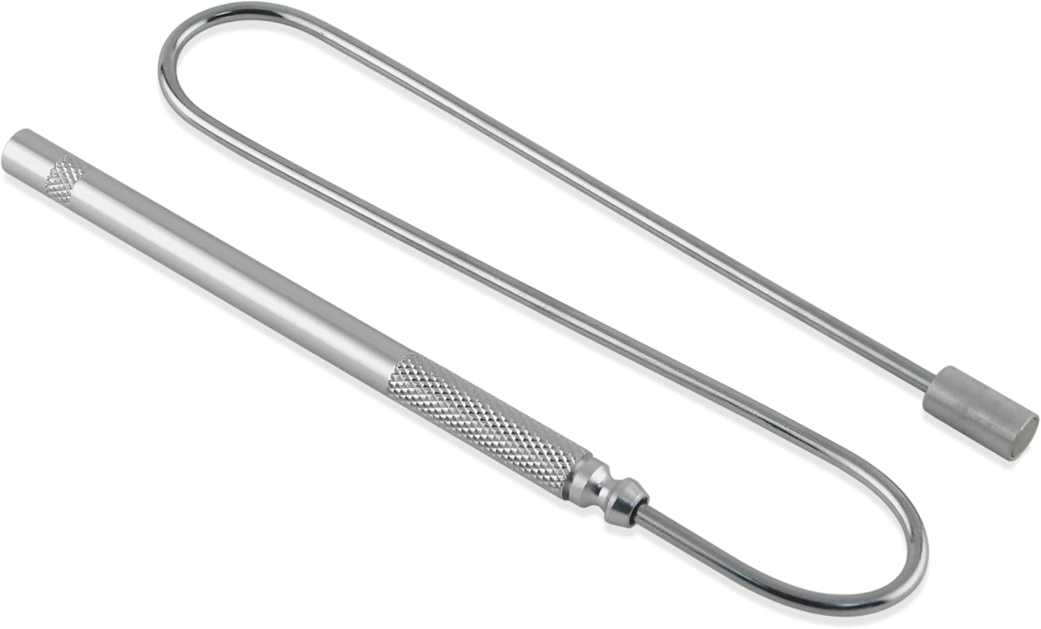 Master Magnetics Bendable Magnetic Pick-Up Tool and Retrieving Magnet - 19” Length, 2 lb. Hold, Silver, 07229