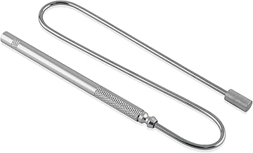 Master Magnetics Bendable Magnetic Pick-Up Tool and Retrieving Magnet - 19” Length, 2 lb. Hold, Silver, 07229