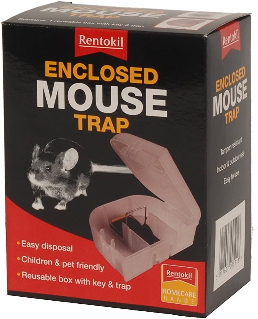 Rentokil Enclosed Mouse Trap PSE07 RKLPSE07