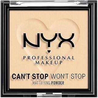 NYX PROFESSIONAL MAKEUP Can't Stop Won't Stop Mattifying Pressed Powder - Light