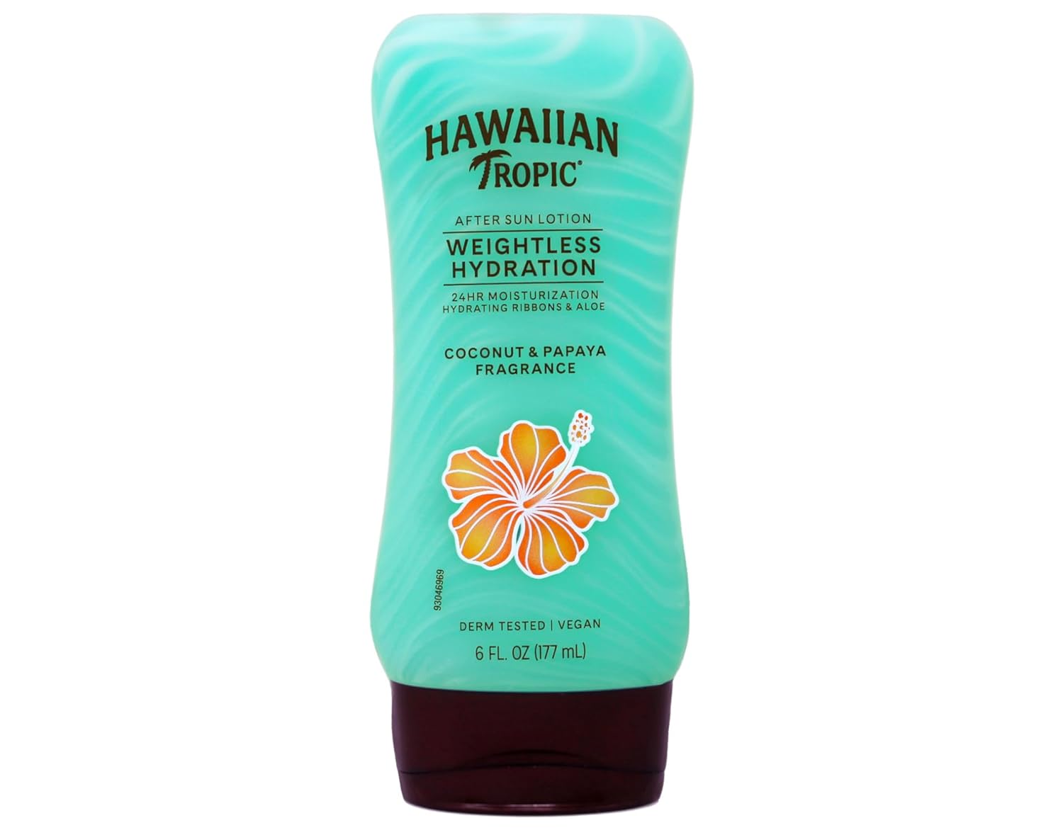 Hawaiian Tropic Silk Hydration Weightless After Sun Gel Lotion With Hydrating Aloe And Gel Ribbons, Clear, 6oz