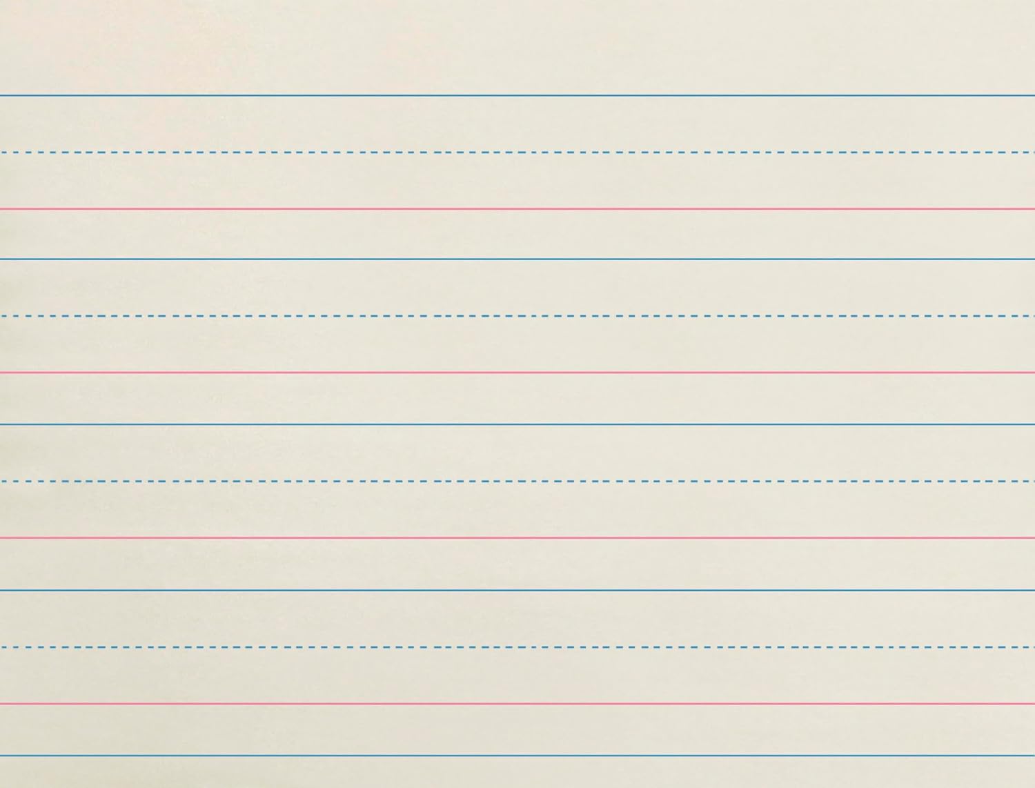 School Smart Zaner-Bloser Paper, 1-1/8 Inch Ruled, 10-1/2 x 8 Inches, 500 Sheets, White - 085328