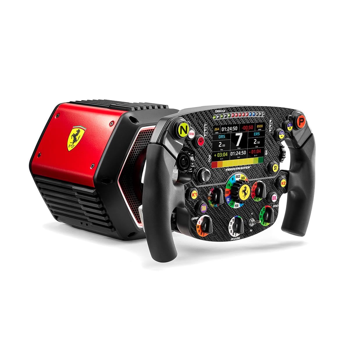 Thrustmaster T818 Ferrari SF1000 Simulator, Direct Drive, Sim Racing Force Feedback Racing Wheel for PC, Officially Licensed by Ferrari (Compatible with PC)