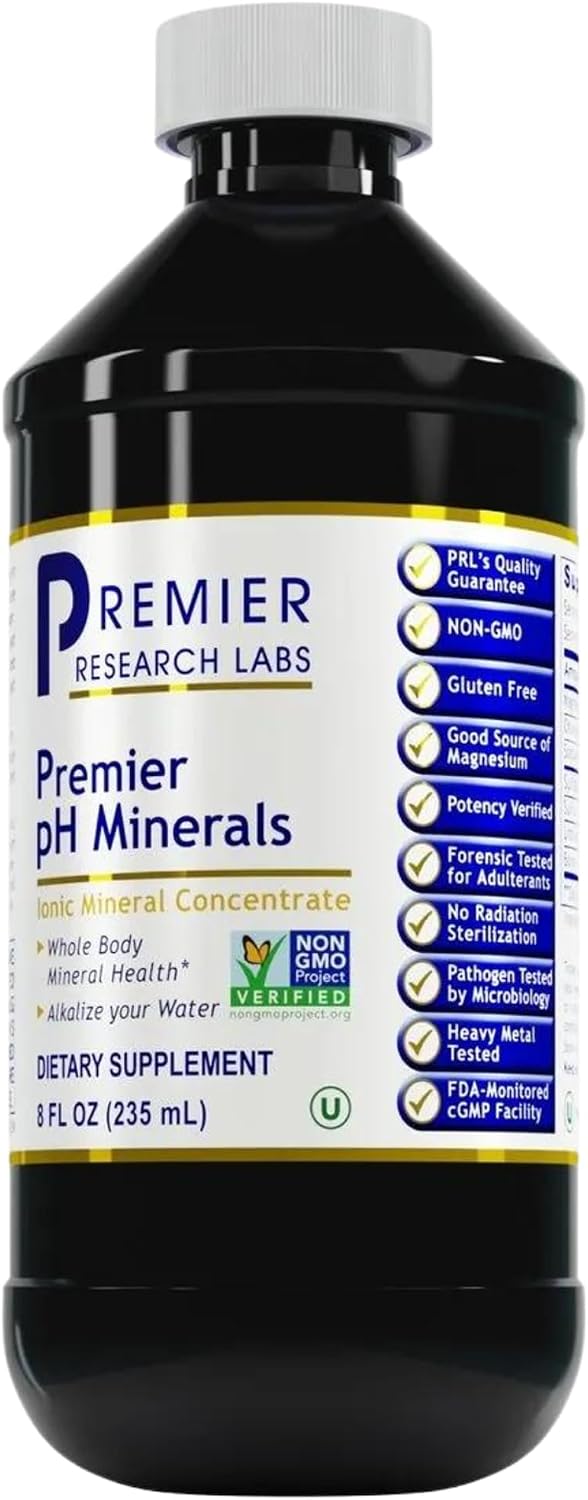 Premier Research Labs Premier pH Minerals - Magnesium Supplement - 8 fl oz