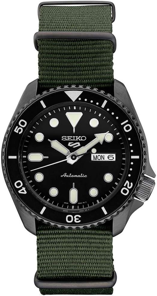 Seiko SRPD91 Seiko 5 Sports Men's Watch Green 42.5mm Stainless Steel