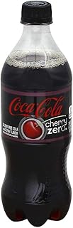 Coca-Cola, Cherry Coke Zero Soda, 20 Ounce (24 Bottles)