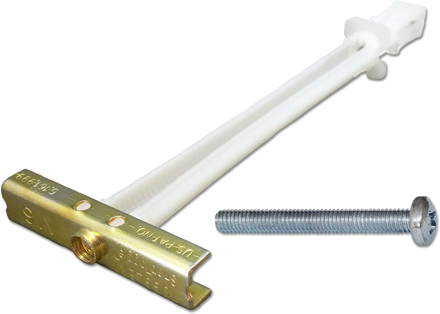 Pack of 10 - Genuine M5 SNAP Toggle Heavy Duty PLASTERBOARD-Drywall Fixing-Cavity Wall Fixing - TOGGLER 25029 - Comes with Screws