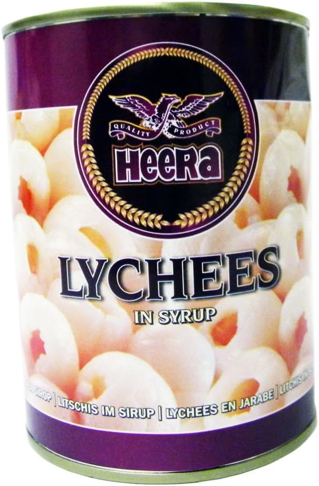Heera - Lychees in Syrup - 567g (pack of 2)