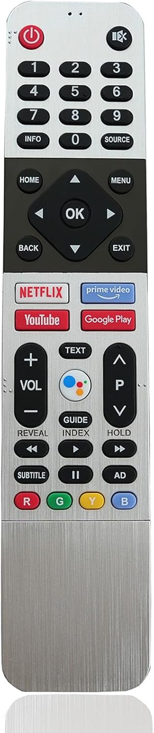 Universal Replacement Remote Control Compatible for Skyworth Android Smart TV 50UB5550 50UB5560 55UB5500 55UB5550 55UB5560