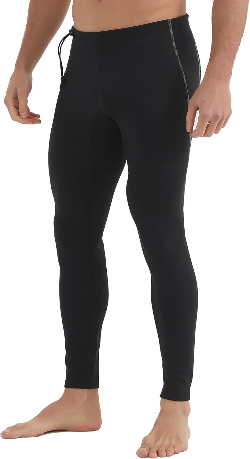 Lemorecn Wetsuit Pants Men 1.5mm and Wetsuit Pants Women 2mm Neoprene for Swimming Canoeing Snorkeling Scuba Kayaking