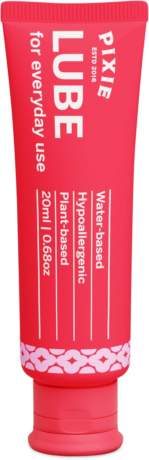 Pixie Menstrual Cup Lube - Make it Easy to Insert Your Period Cups - All Natural Water Based Lubricant - Very Useful for Menstrual Disc Users (20 ML)