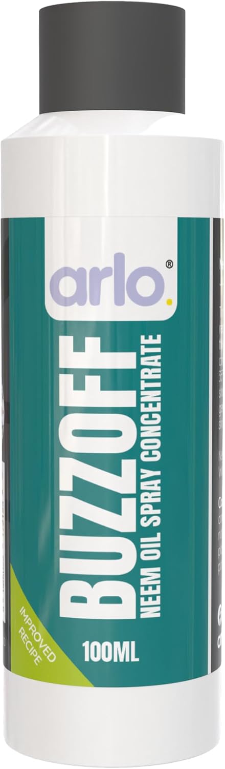 BuzzOff Neem Oil – Makes 1L of Horse Fly Spray – Fly Spray Concentrate 100ml – High Azadirachtin, Eucalyptus, Citrodora & Clove Bud – Long-Lasting Comfort for Horses