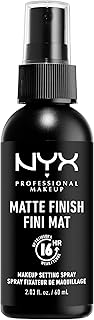 NYX PROFESSIONAL MAKEUP Makeup Setting Spray - Matte Finish, Long-Lasting Vegan Formula (Packaging May Vary)