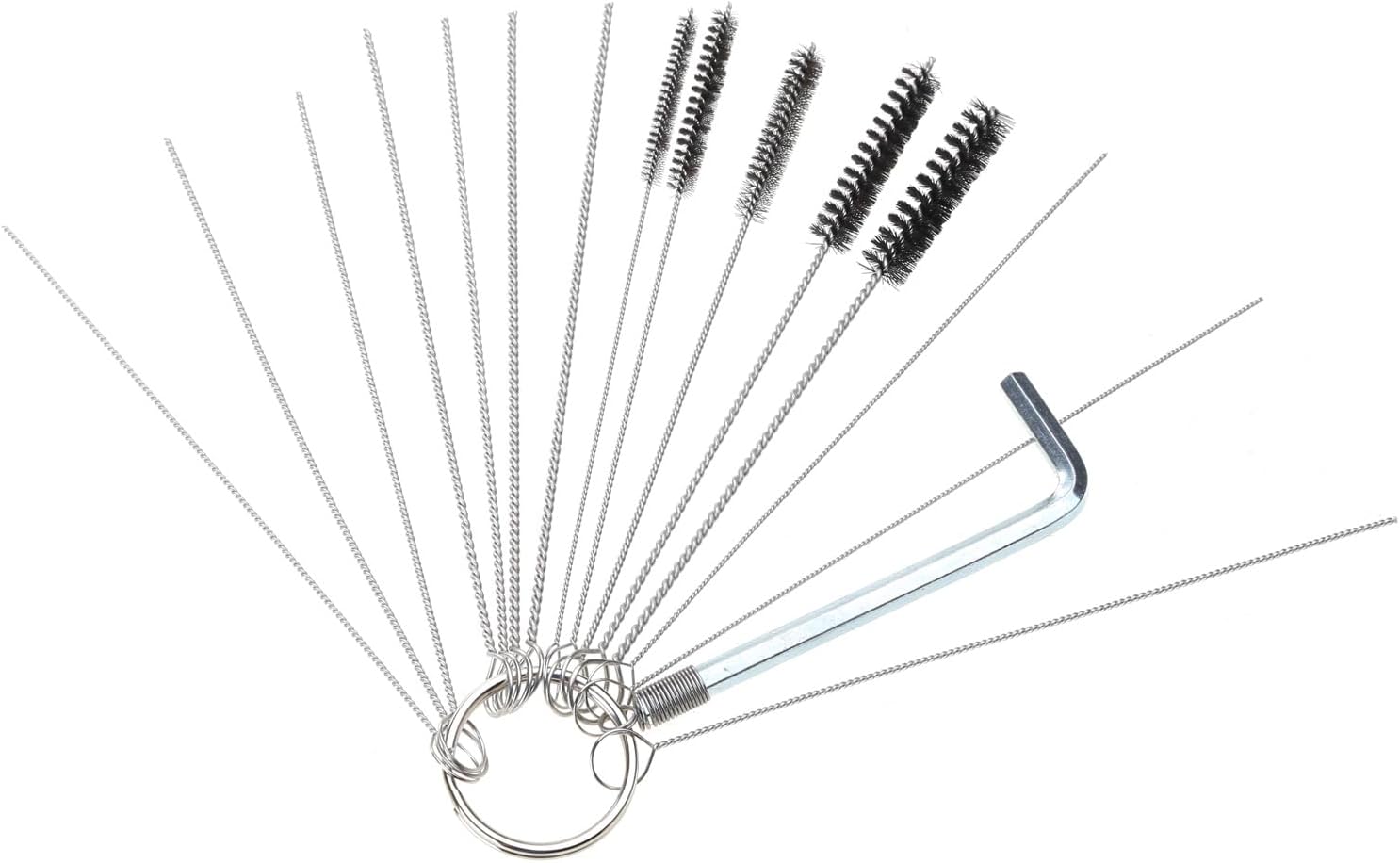 Cleaning Tools Essential Needle & Brush Wrench Carburetor Cleaner for Mechanical Professionals