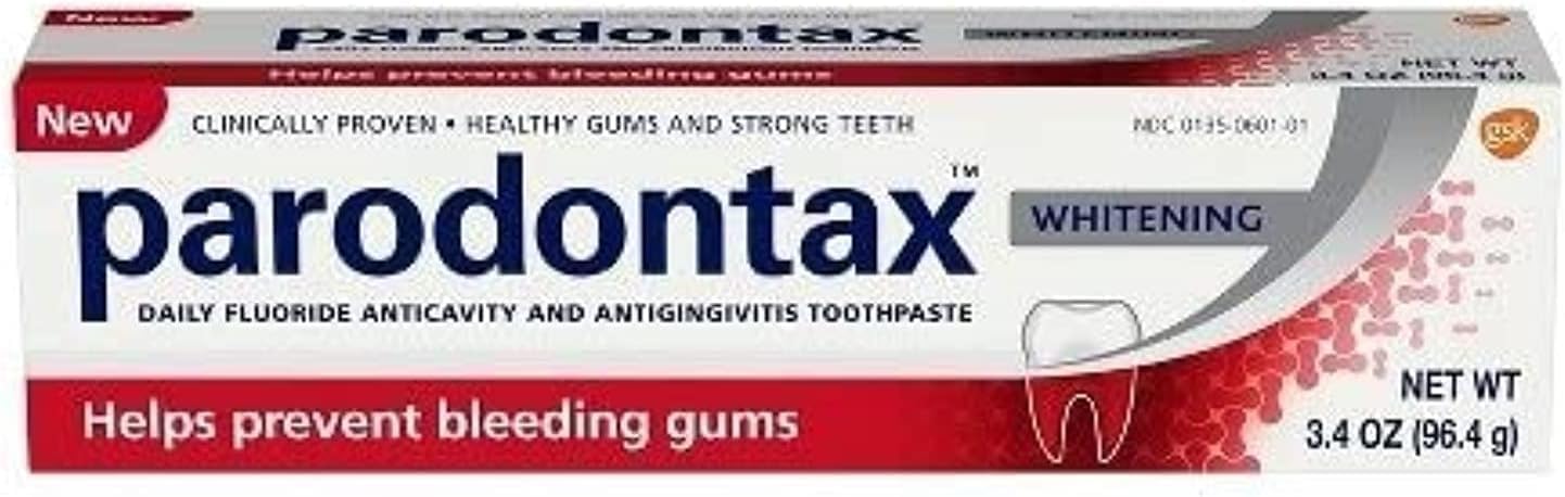 Parodontax Whitening Toothpaste, 3.4 oz. Per Tube (7 Pack)