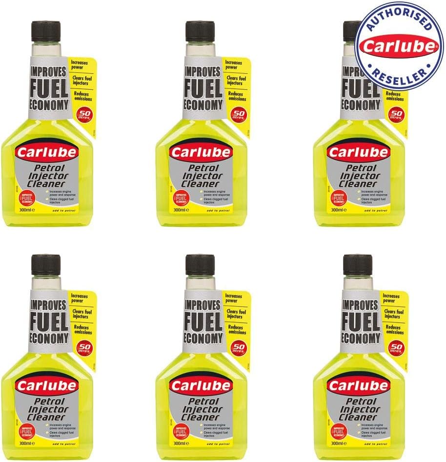 Carlube QPI300 Petrol Fuel System Treatment & Injector Cleaner 300ml x 6