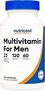 Nutricost Multivitamin for Men 120 Capsules - Vitamins and Minerals for The Healthy Man
