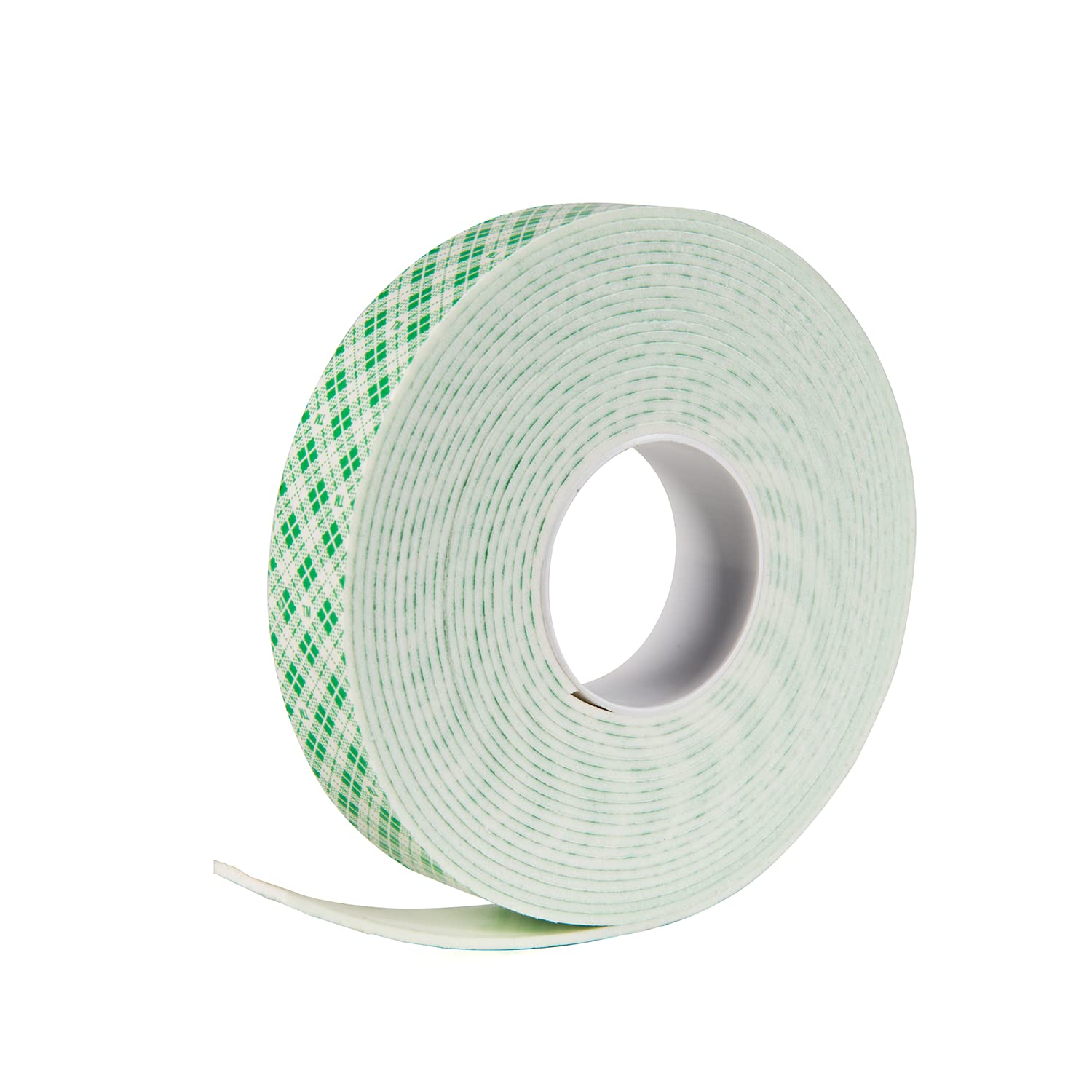 3M 4026 Double Coated Urethane Foam Tape, Bonding, Attaching, Mounting, White, 0.75 in x 5 yd, 1 Roll