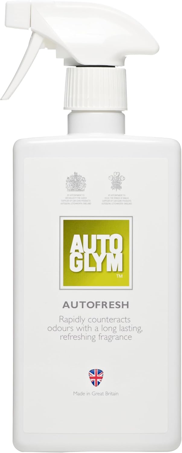 Autoglym Autofresh, 500ml - Citrus Scented Car Freshener Spray For Long Lasting Freshness On Car Carpets, Trim or Fabrics