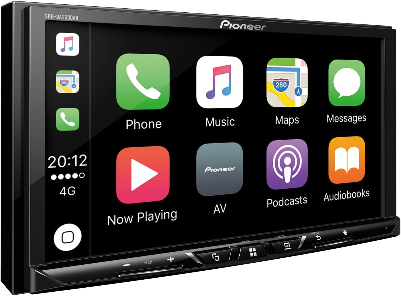Pioneer SPH-DA230DAB 7-Inch 2-Din Car Clear Type Touchscreen Multimedia Receiver