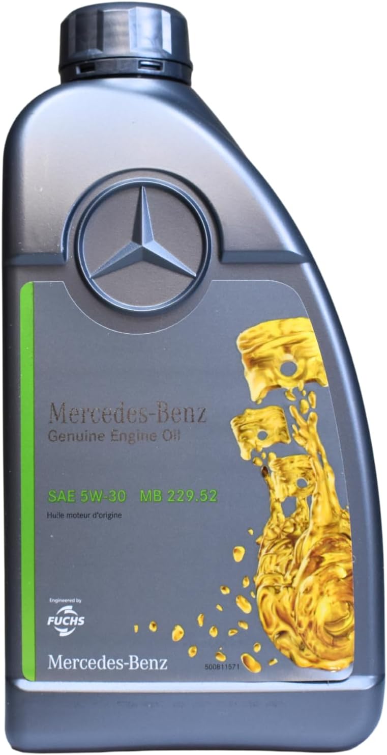 Mercedes Benz 5W30 Synthetic Oil 229.52-1 case of 6 quarts