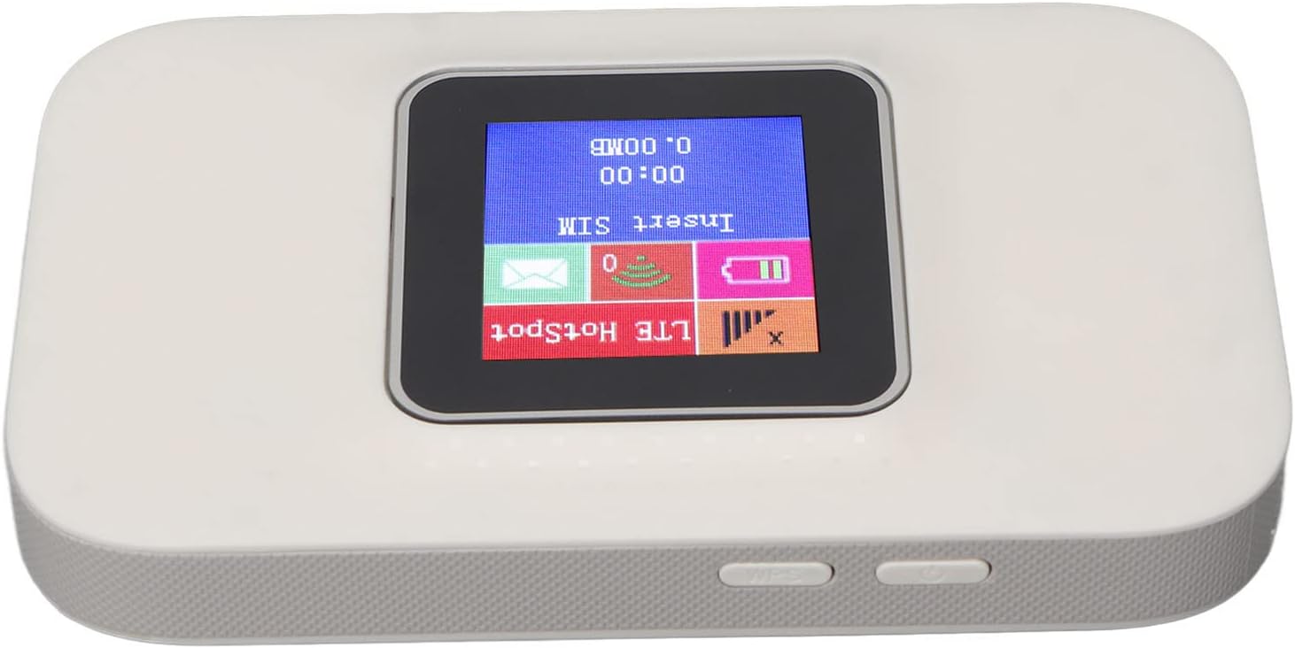 Pocket 5G 300Mbps Router, Mobile Router with SIM Card Slot, Mini Smart Router for Europe Home, Network Router, Support Multiple Encryption, Plug and Play