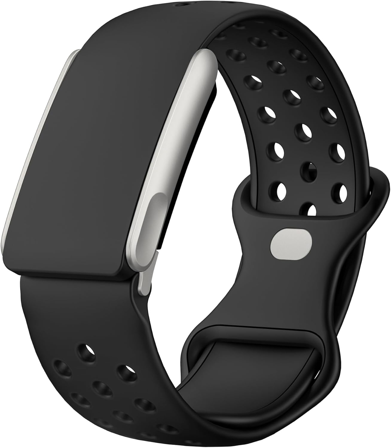 omee Silicone Sport Band Compatible with Whoop 5.0 Band Strap Men Women, Breathable Sport Adjustable Waterproof Replacement Wristbands Straps for Whoop 5.0 Silicone Bands