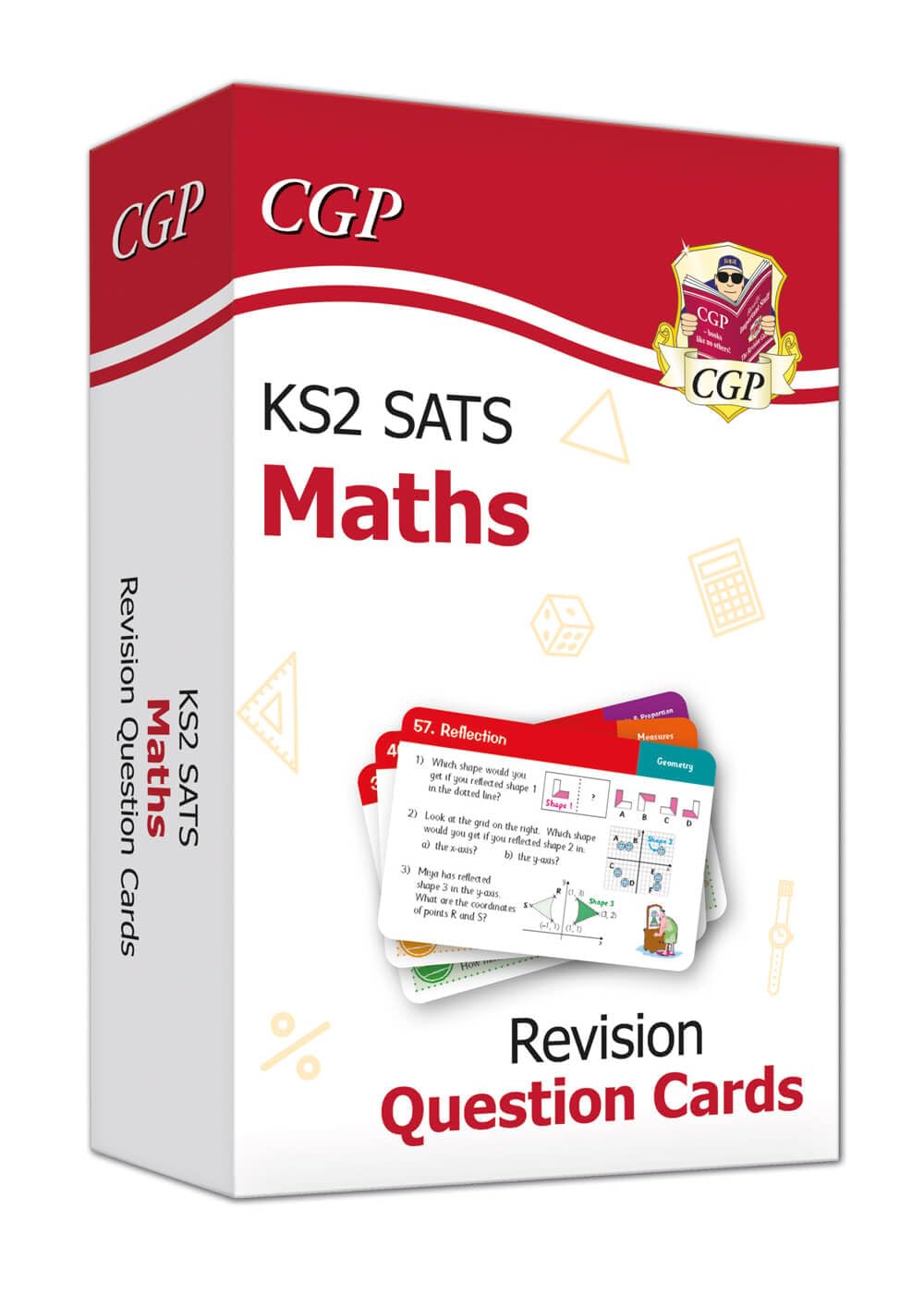 KS2 Maths Year 6 SATS Revision Question Cards (for the 2026 tests) (CGP SATS Maths)