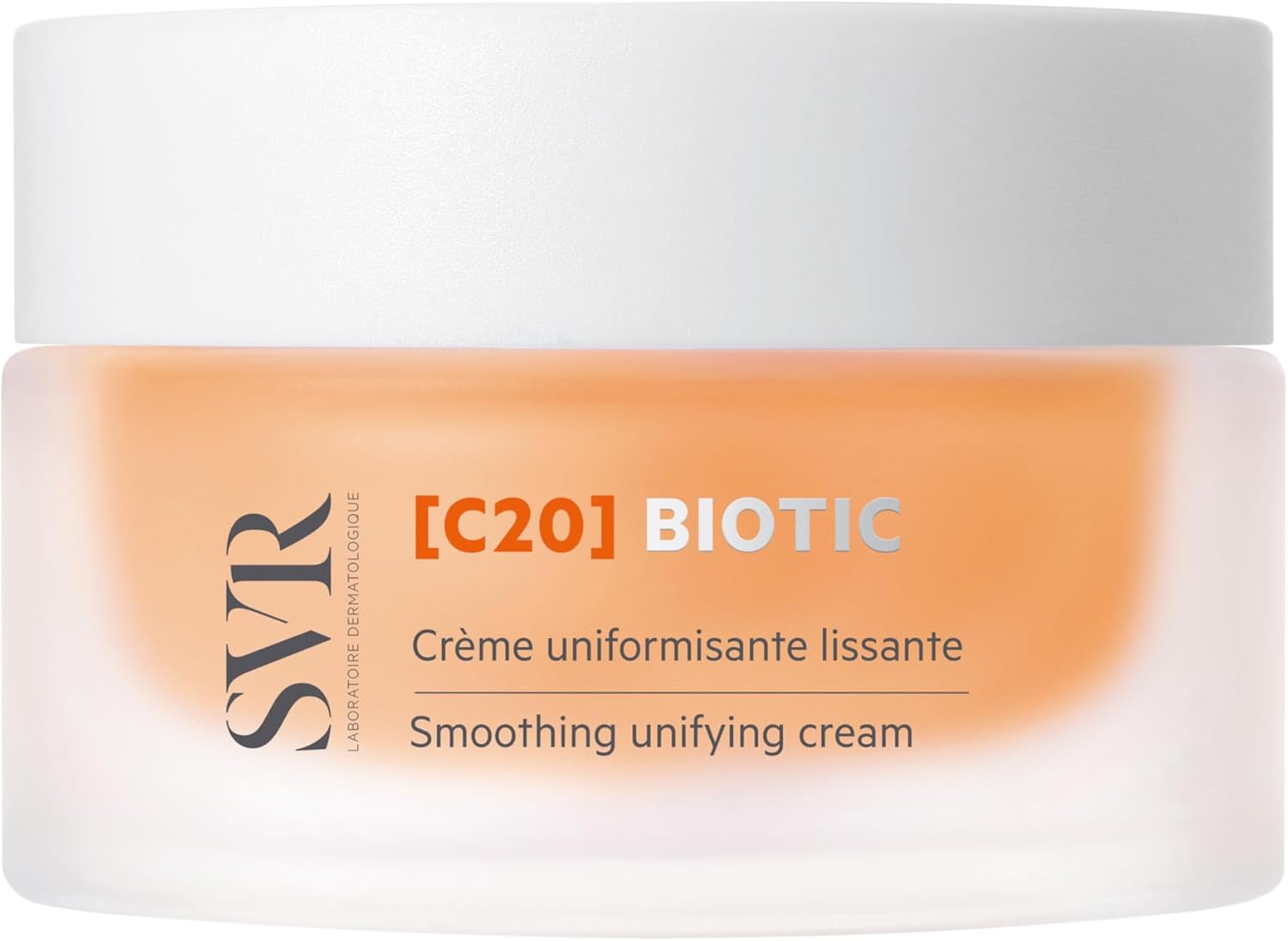 SVR [C20 BIOTIC Radiance Boosting Face Cream – Vitamin C + Probiotic Moisturizer for Dull, Tired Skin – Brightening & Anti-Aging Daily Treatment, 50ml