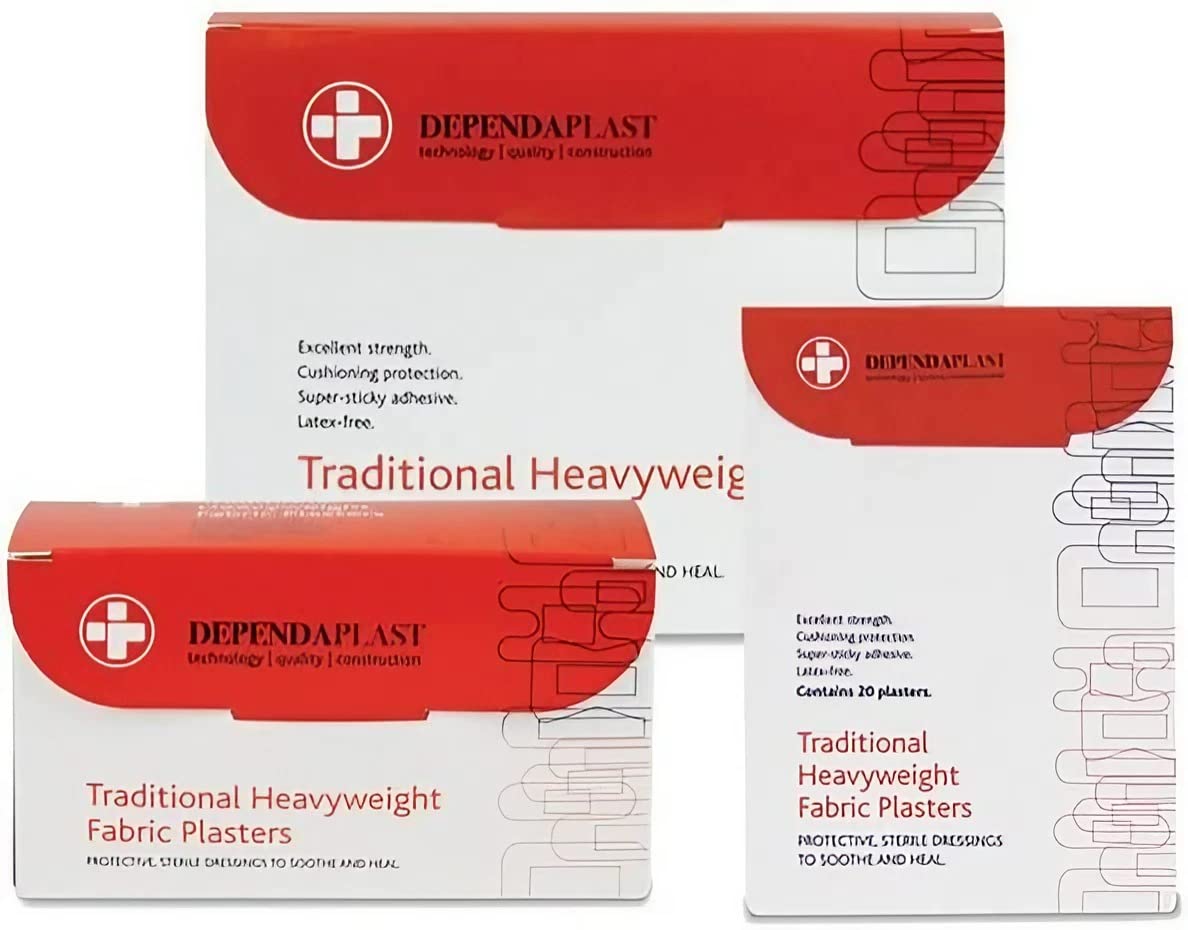 2210 Dependaplast Assorted Fabric Bandage, Plastic (Pack of 1000)