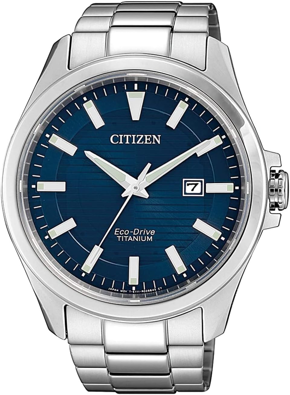 Citizen Men's Analogue Eco-Drive Watch with Titanium Strap BM7470-84L