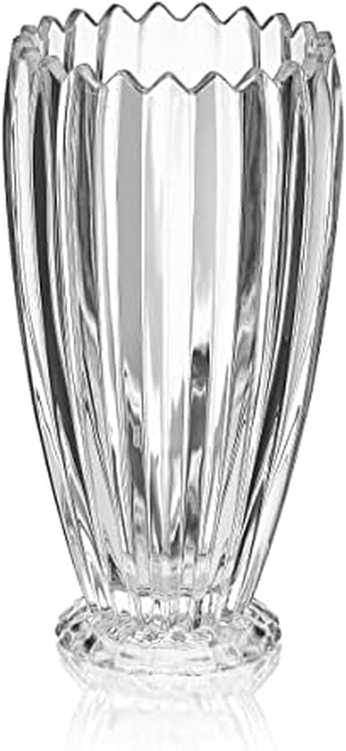 Mikasa Estate Crystal Vase, 11 Inch