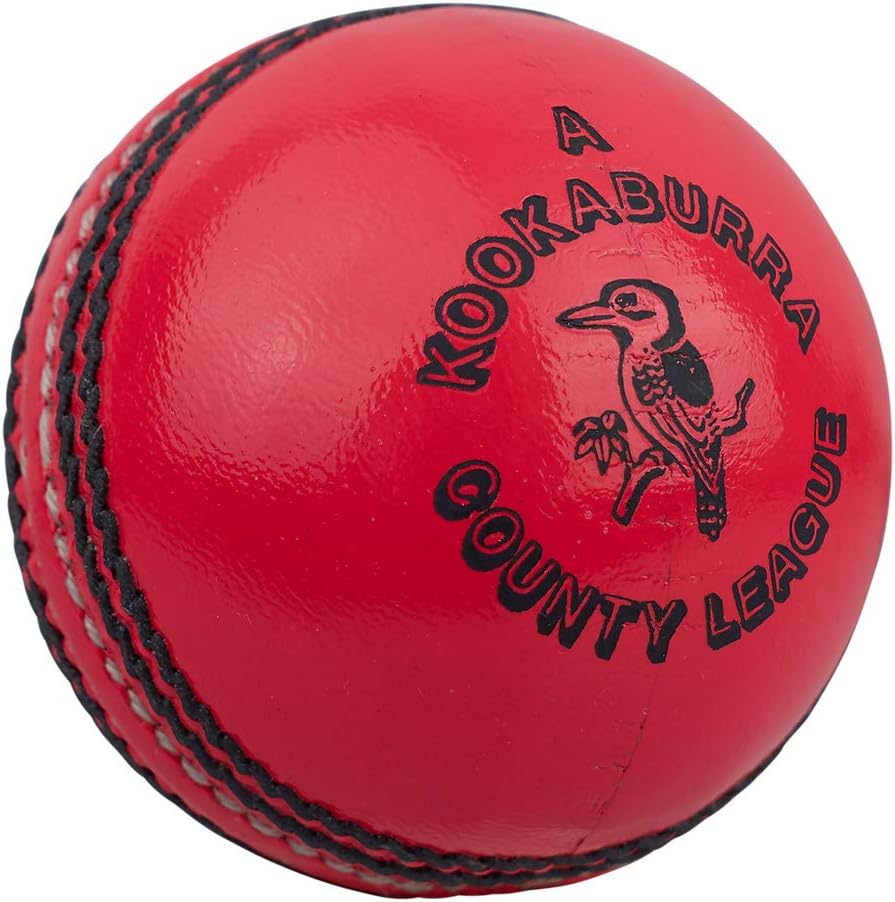 Kookaburra County League Cricket Ball, Pink - Mens, Youths and Womens