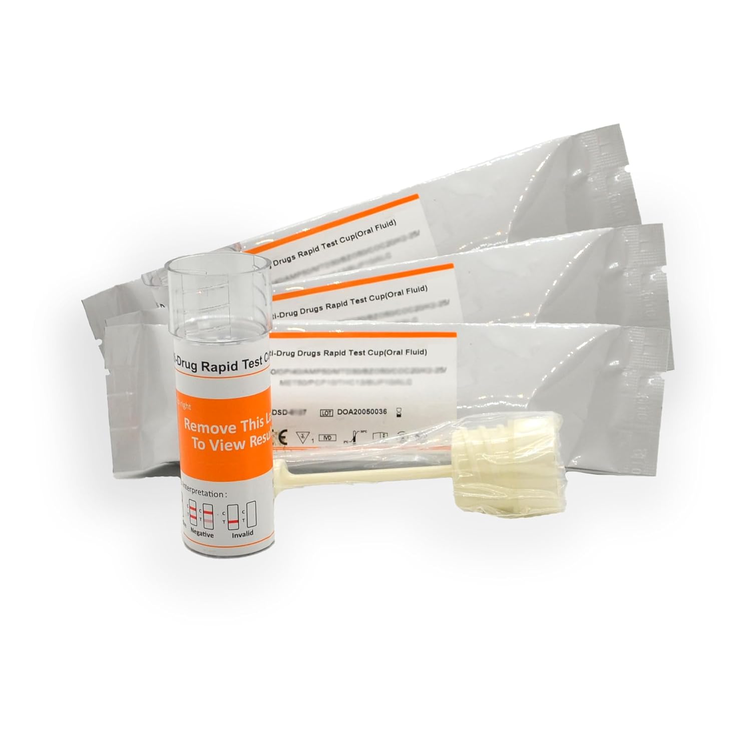 3 Pack ~ ALLTEST 6 in 1 Saliva drug testing kits DSD-867 Cannabis Cocaine Amphetamine Methamphetamine Heroin Benzodiazepines (UKDrugTesting)