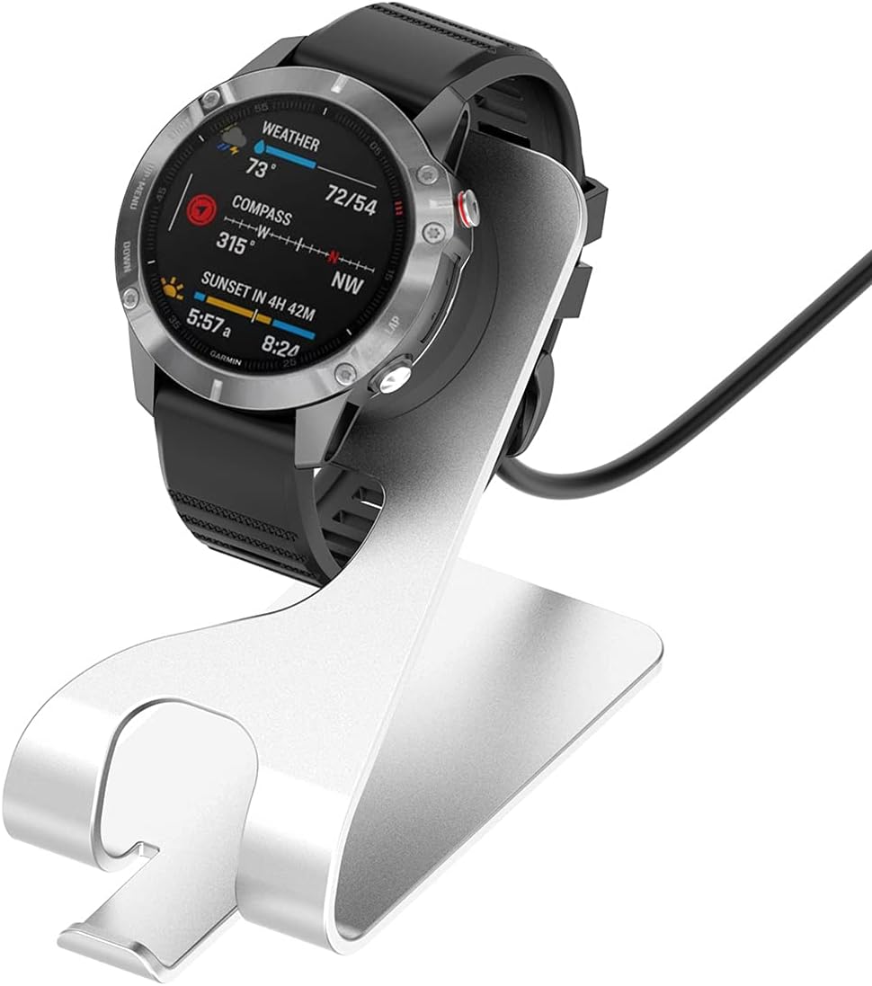 Charger for Garmin Watch Fenix 8 7 7S 7X 6 6S 6X 5 5S 5X Plus, Forerunner 965 955 945 745 255 245 165 55 45, Approach S10 S12 S40 S42 S60 S62 S70, Vivoactive 3/4/4S 5, Instinct 2 2S 2X, Venu 2 2S 3