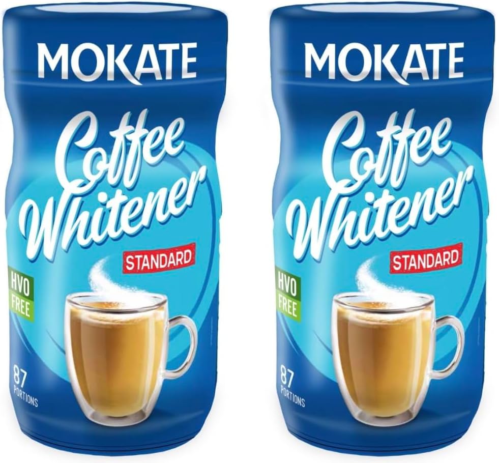 Coffee Creamer - Mokate Carmen Coffee Whitener 2x 350g (87 Portions per Tub) | HVO-Free | Creamy & Delicious Coffee Creamer | Ideal for Coffee & Tea | Long Shelf Life