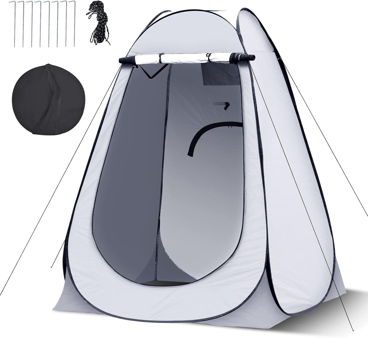 LEMROE Outdoor Pop Up Changing Tent with Good Ventilation Privacy Space for Camping Picnic Fishing Beach Outdoor Sun Shelter Shower Toilet