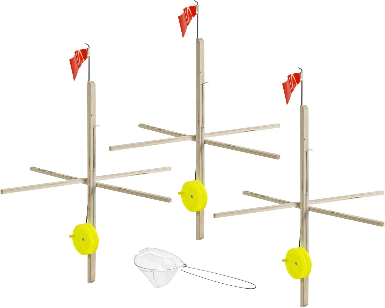 Celsius Multi 3 Pack Tip-Up with Tackle, One Size