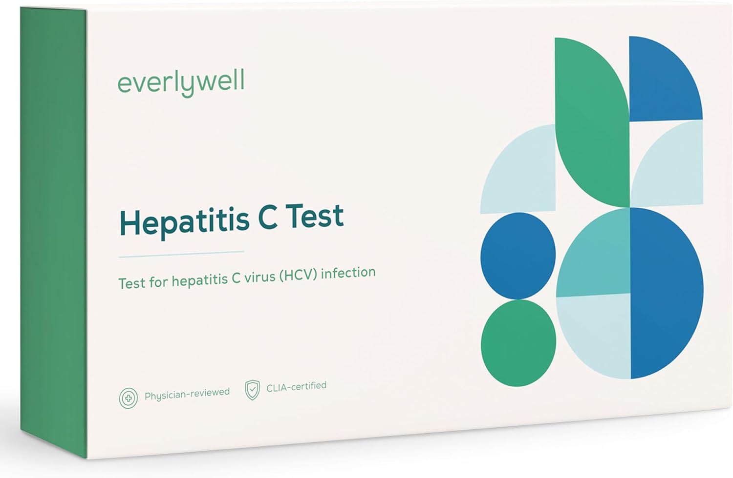 Everlywell Hepatitis C Test - at-Home Collection Kit - Discreet, Accurate Results from a CLIA-Certified Lab Within Days - Ages 18+