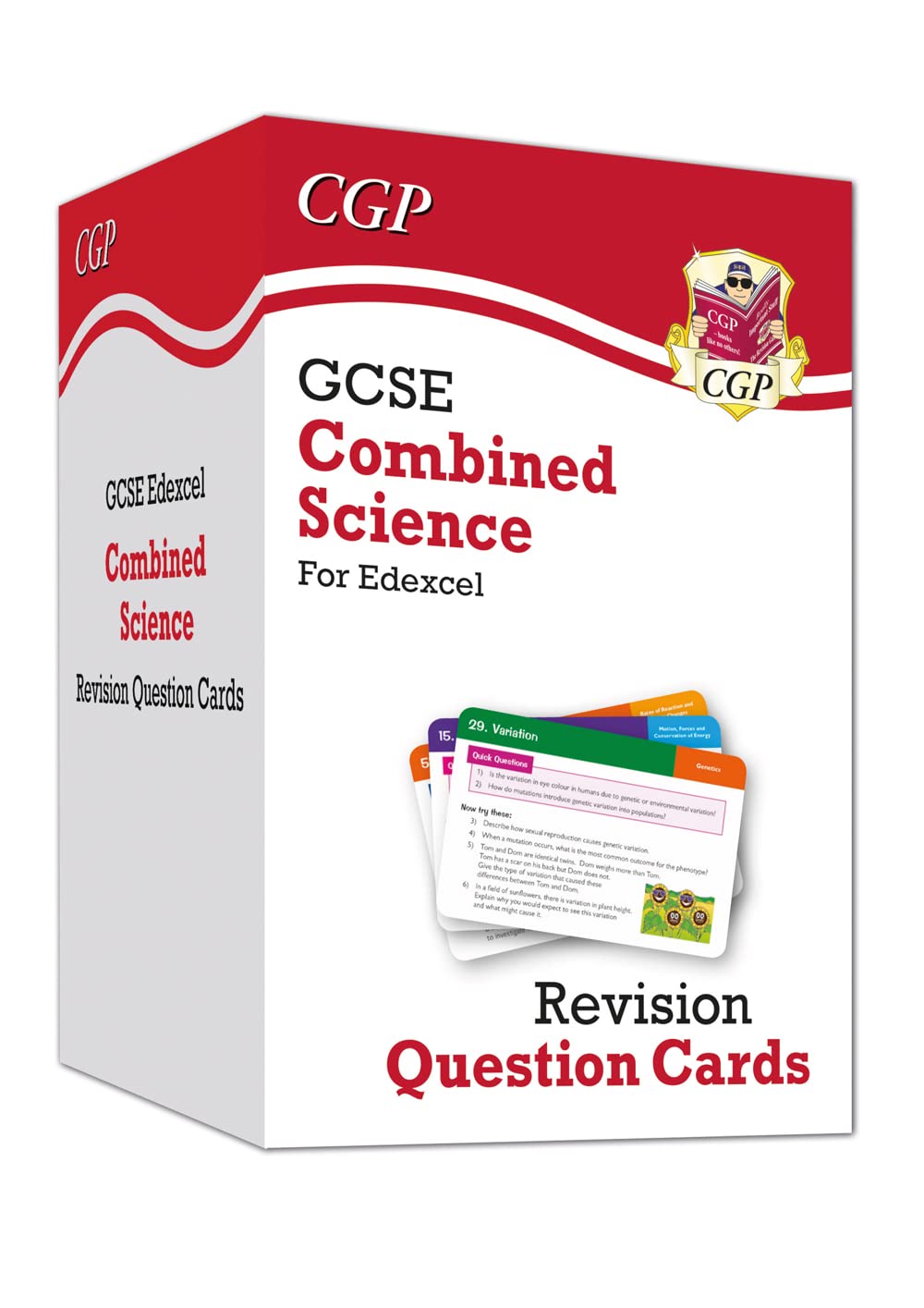 GCSE Combined Science Edexcel Revision Question Cards: All-in-one Biology, Chemistry & Physics: for the 2026 and 2027 exams (CGP Edexcel GCSE Combined Science)