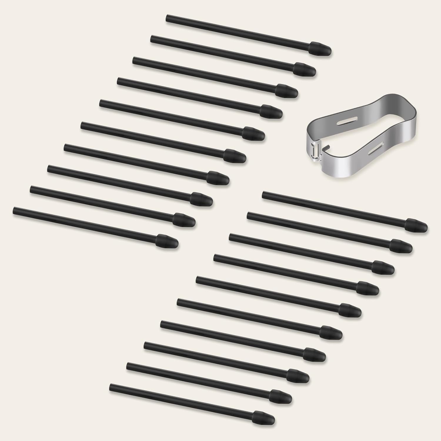 【20 Pcs】 CoBak Replacement Pen Tips for Remarkable 2 Pen- 4096 Pressure Sensitivity and Tilt Writing Support, with Nibs Removal Tool - Compatible with Remarkable 2 Stylus (Stylus not Included)