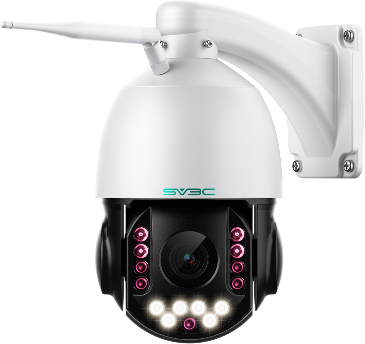 SV3C 4K 36X Zoom PTZ Camera Outdoor, 8MP Dual Band WiFi Security IP Camera