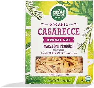 Whole Foods Market, Organic Casarecce, 16 Ounce