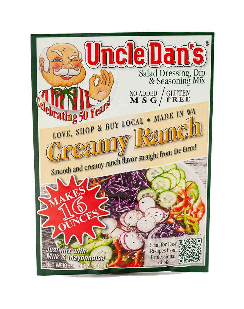 Uncle Dan’s, Creamy Ranch | Singles Packet – 0.75oz (Pack of 1)