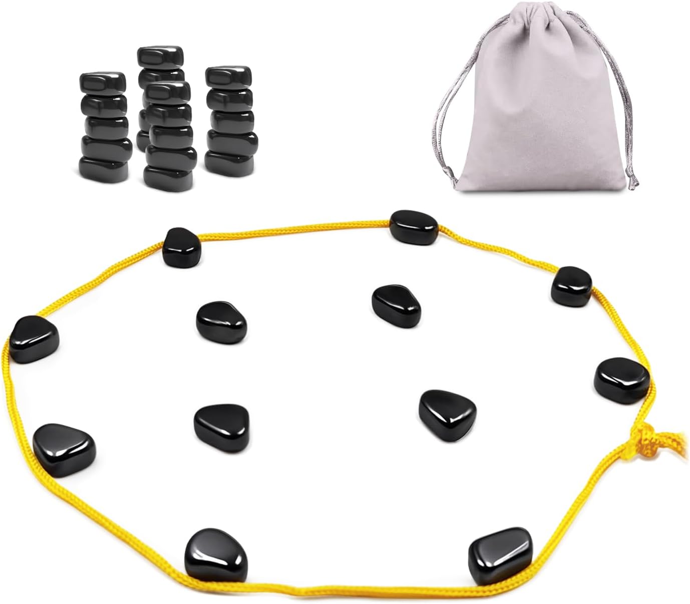 Magnetic Chess Set Battle Chess with Magnetic Effect, Educational Chess Game Checkers Game, Party Supplies for Family Gathering and Travel Christmas Birthday(String Model)