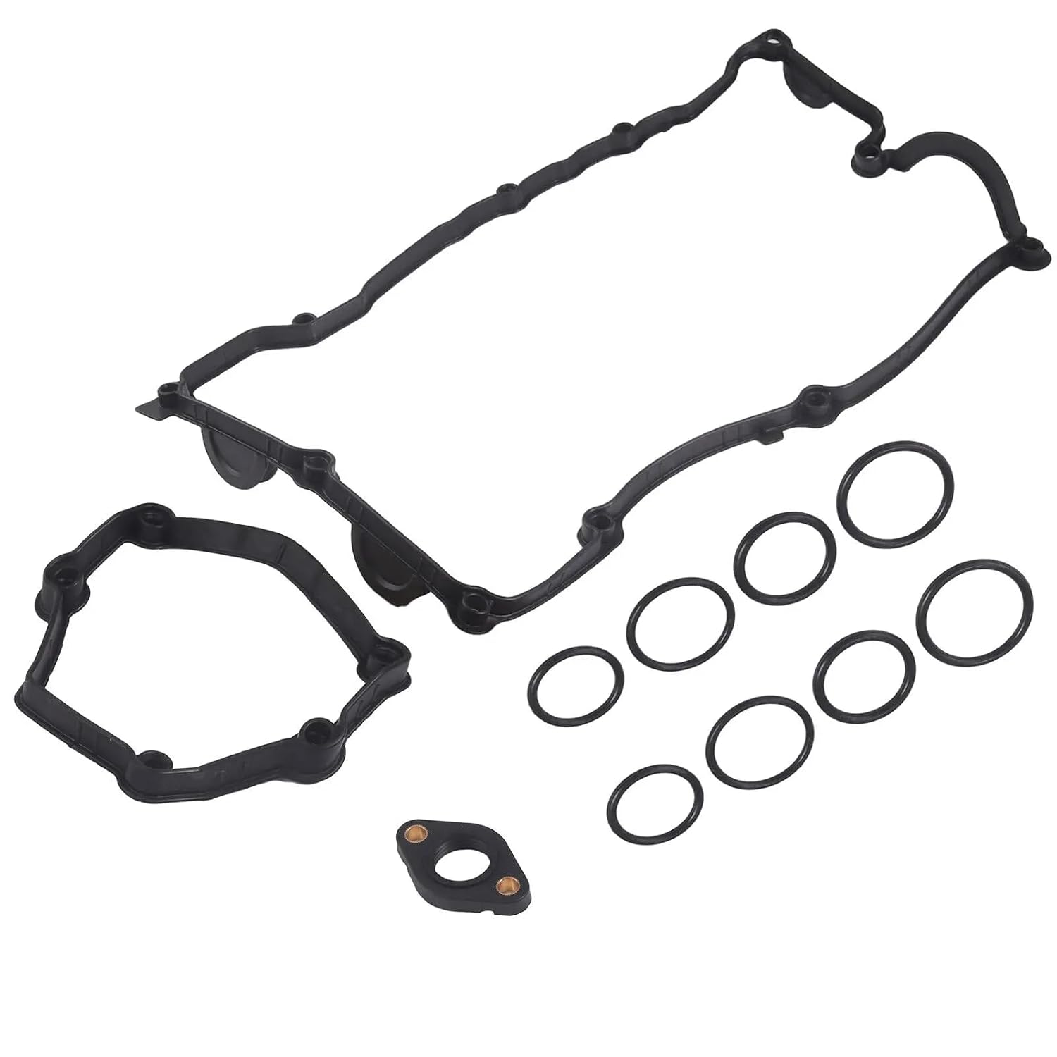 Bohaner Valve Cover Gasket Set Automatic Engine Valve Cover Gasket Kit 11120032224 11120028033 Fit for BMW N42 N46 E87 120i E46 318i E90 320i X3