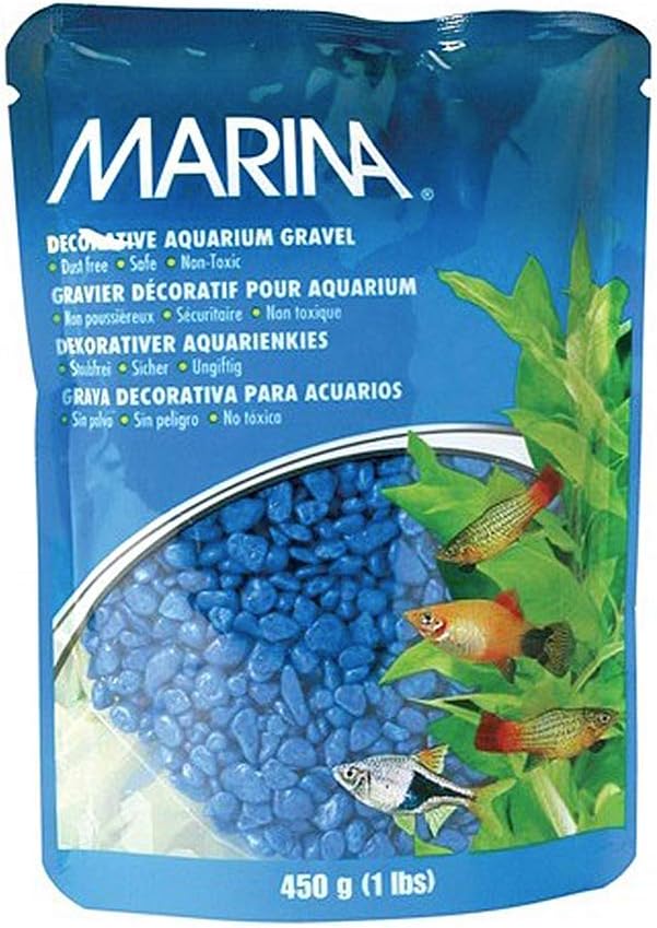 Marina Decorative Gravel, 1-Pound, Blue