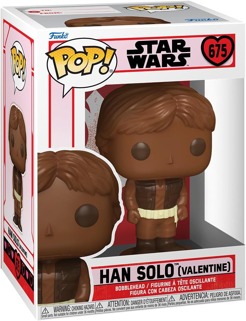 Funko POP! Star Wars: Han Solo - (Val Choc) - Collectable Vinyl Figure - Gift Idea - Official Merchandise - Toys for Kids & Adults - Movies Fans - Model Figure for Collectors and Display